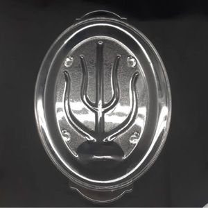 Vintage Glasbake Footed Meat Platter Plate Dish with Handles 12”Make in the USA